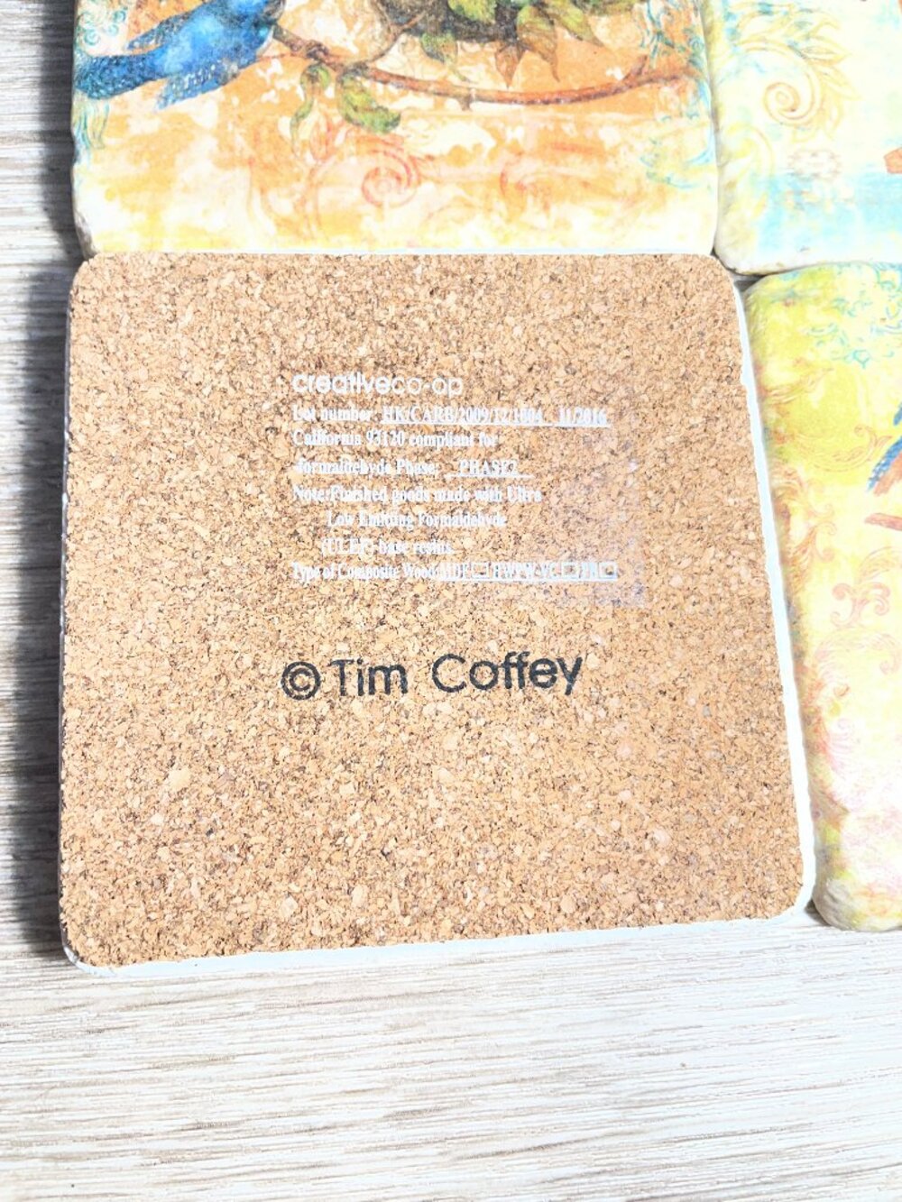 Aviary Coaster Set - Picture 2 of 3